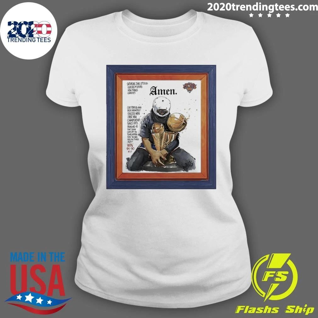 Jalen Brunson Amen Nba Final Mvp Shirt