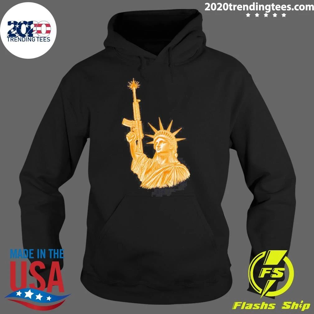 Guns Of Liberty Ar-style Graphic Shirt