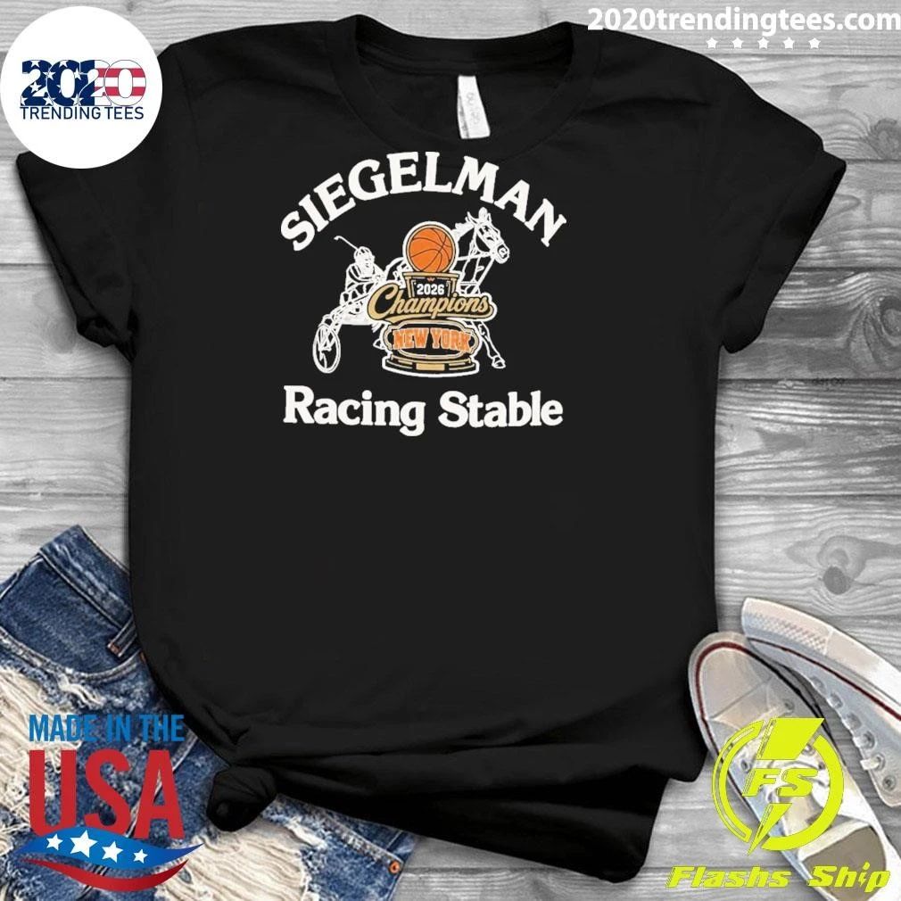 Josh Hart Knicks Siegelman Racing Stable 2026 Shirt