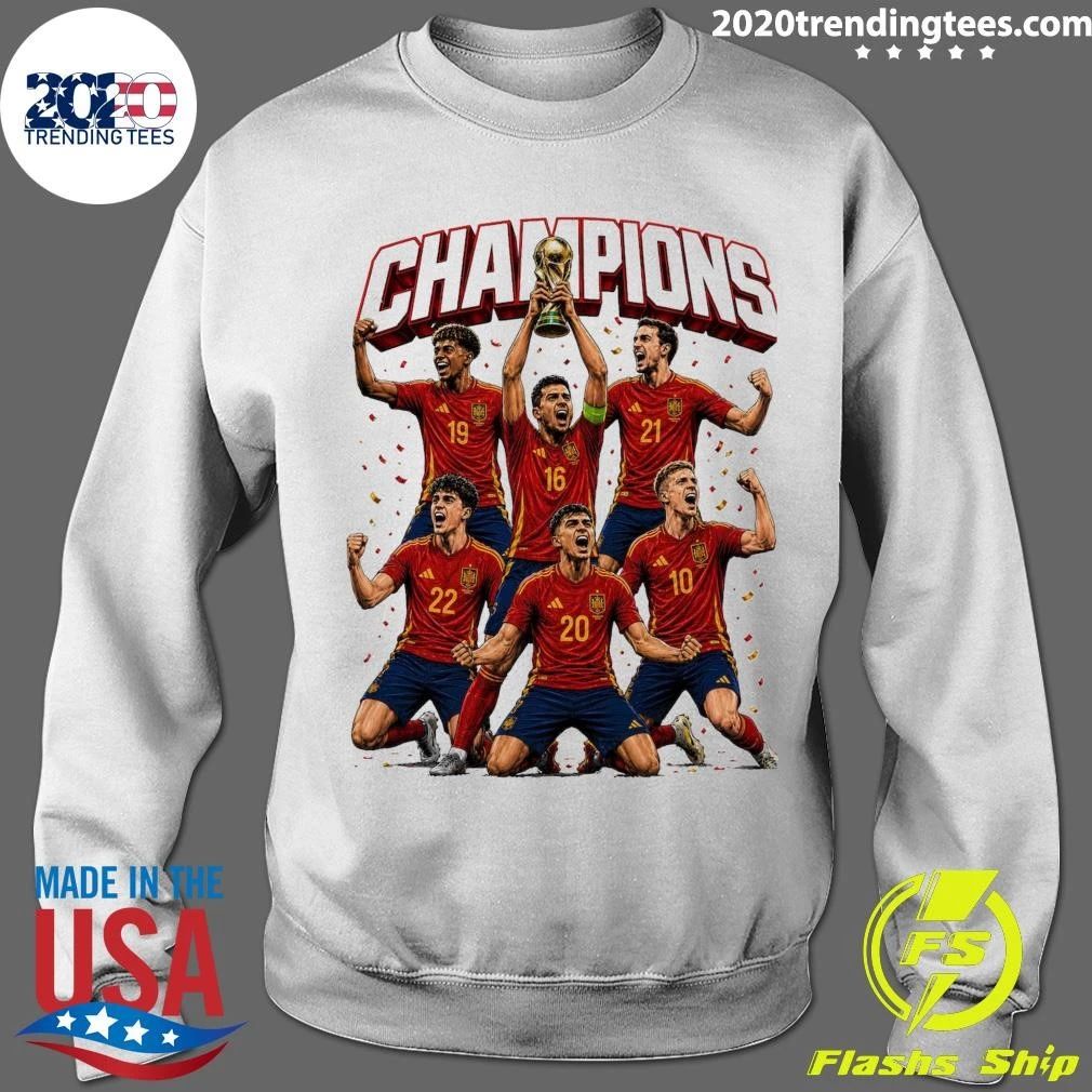 Spain Champions World Cup 2026 Football Shirt
