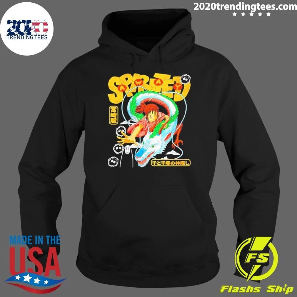Spirited Away Chihiro And Haku Dragon Shirt