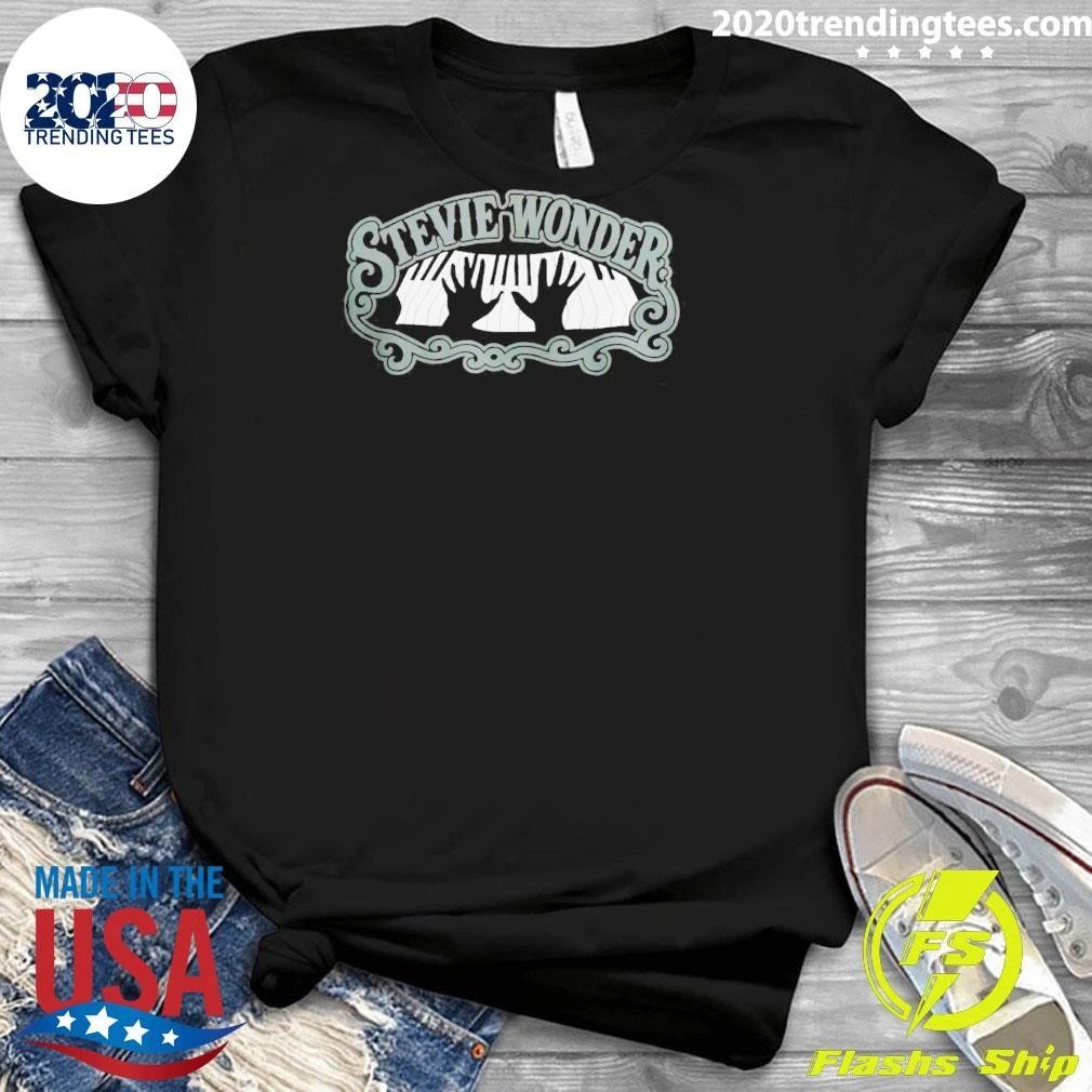 Stevie Wonder Piano Hands Shirt