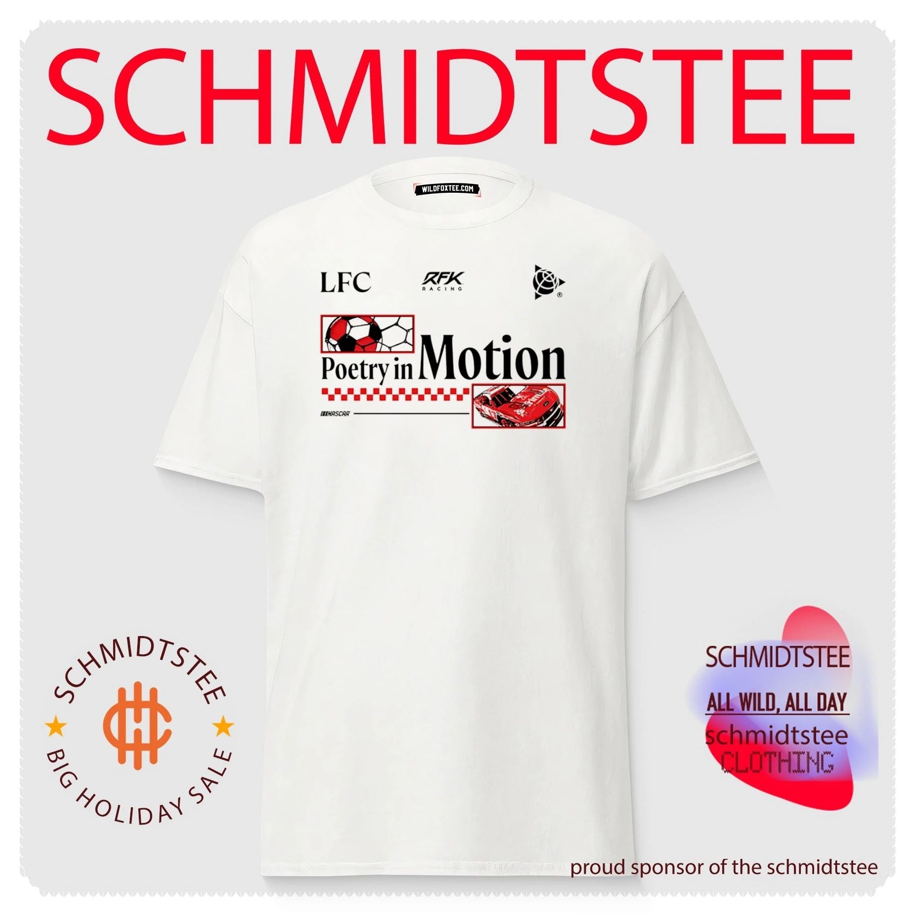 Chris Buescher LFC RFK Racing Poetry in Motion NASCAR shirt