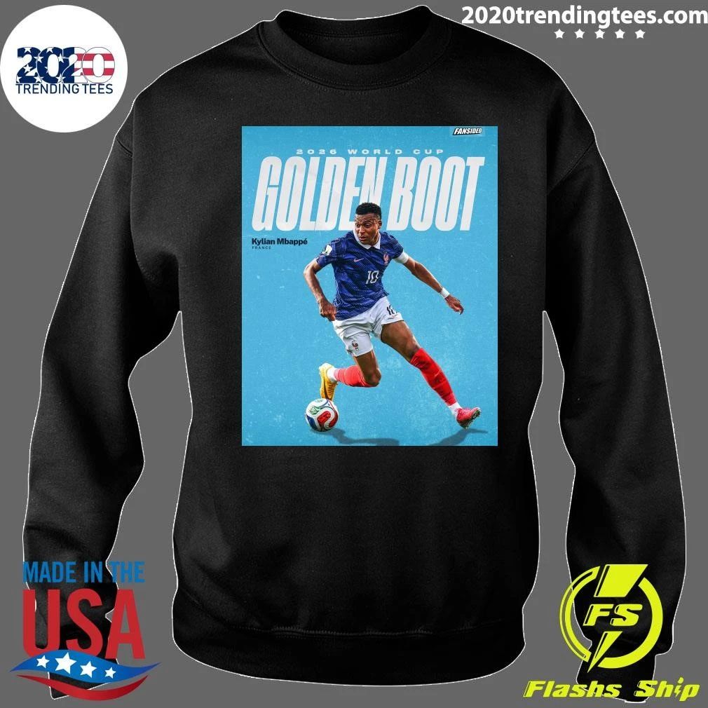 Kylian Mbappé Wins the 2026 World Cup Golden Boot Shirt