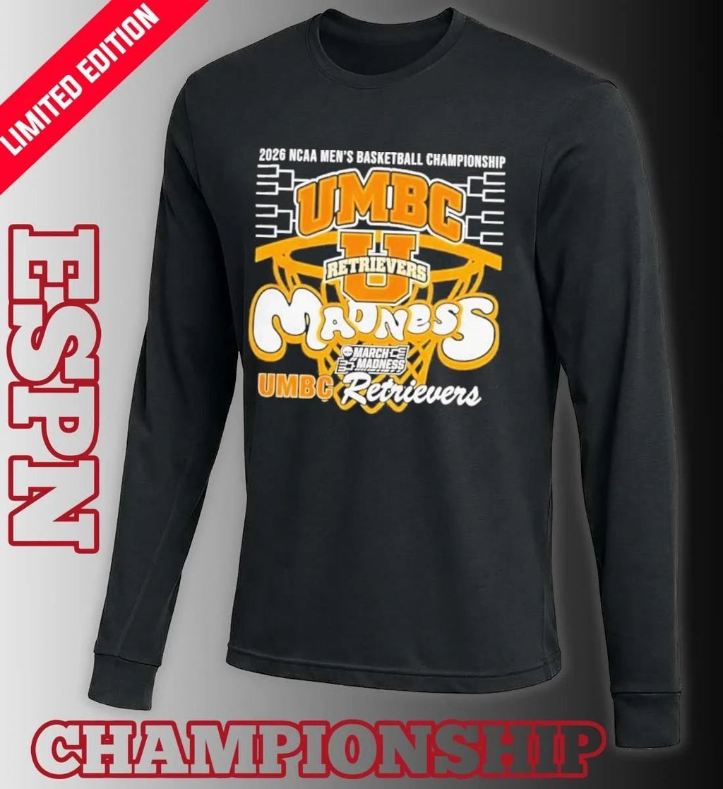 UMBC Retrievers March Madness Bound NCAA Men’s Basketball Championship Shirt