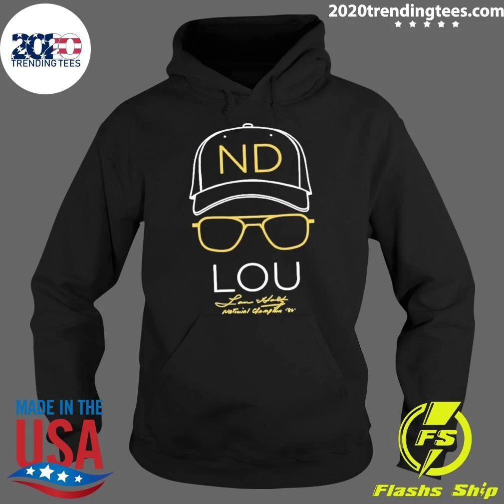 Lou Holtz Notre Dame Fighting Irish Football National Champions 2026 Shirt