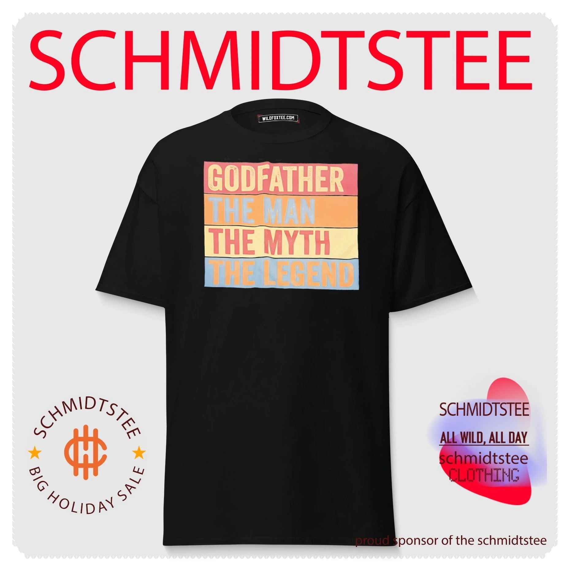 Godfather the man the myth the legend shirt
