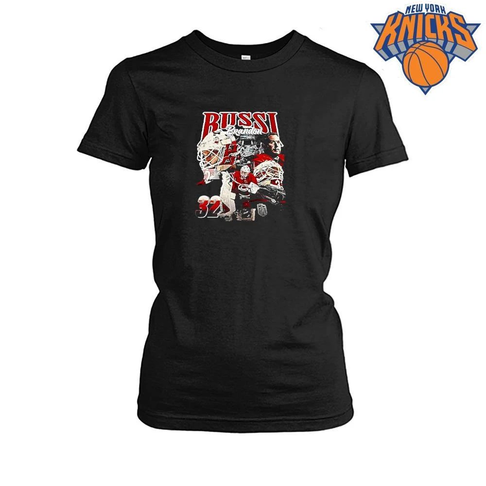 Brandon Bussi Carolina Hurricanes Hockey Nhl 2026 Player Graphic Shirt