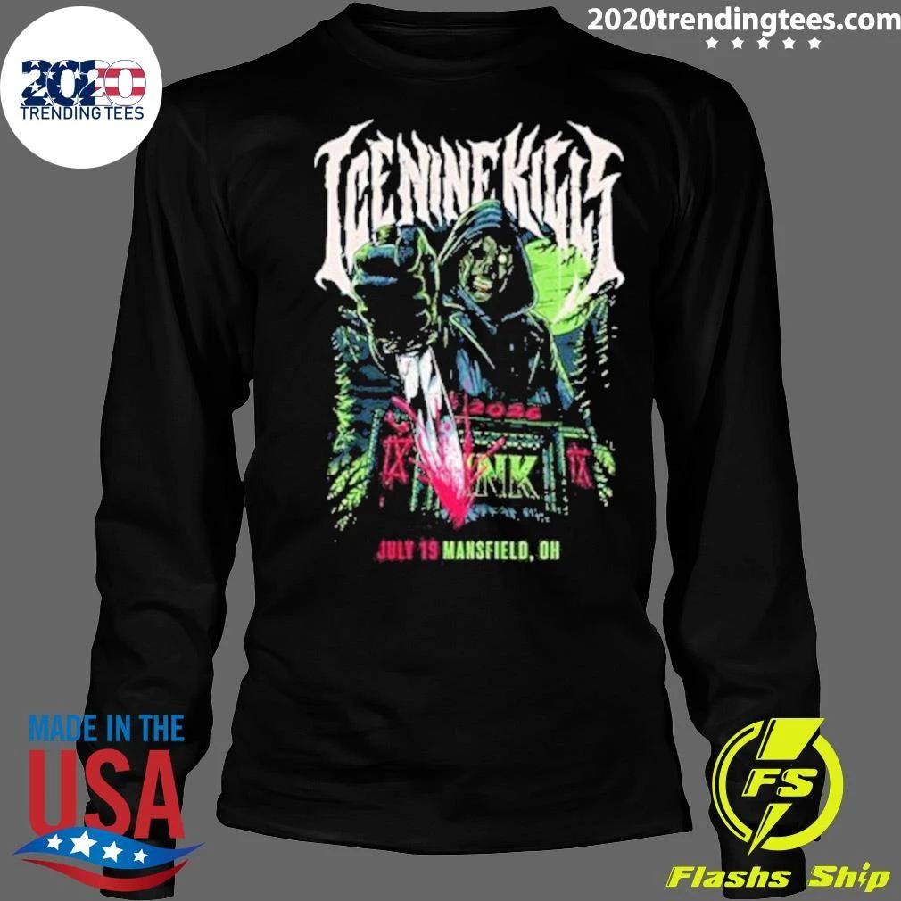 Ice Nine Kills Exclusive Event Tee Inkcarceration In Mansfield Oh On July 19 2026 Shirt
