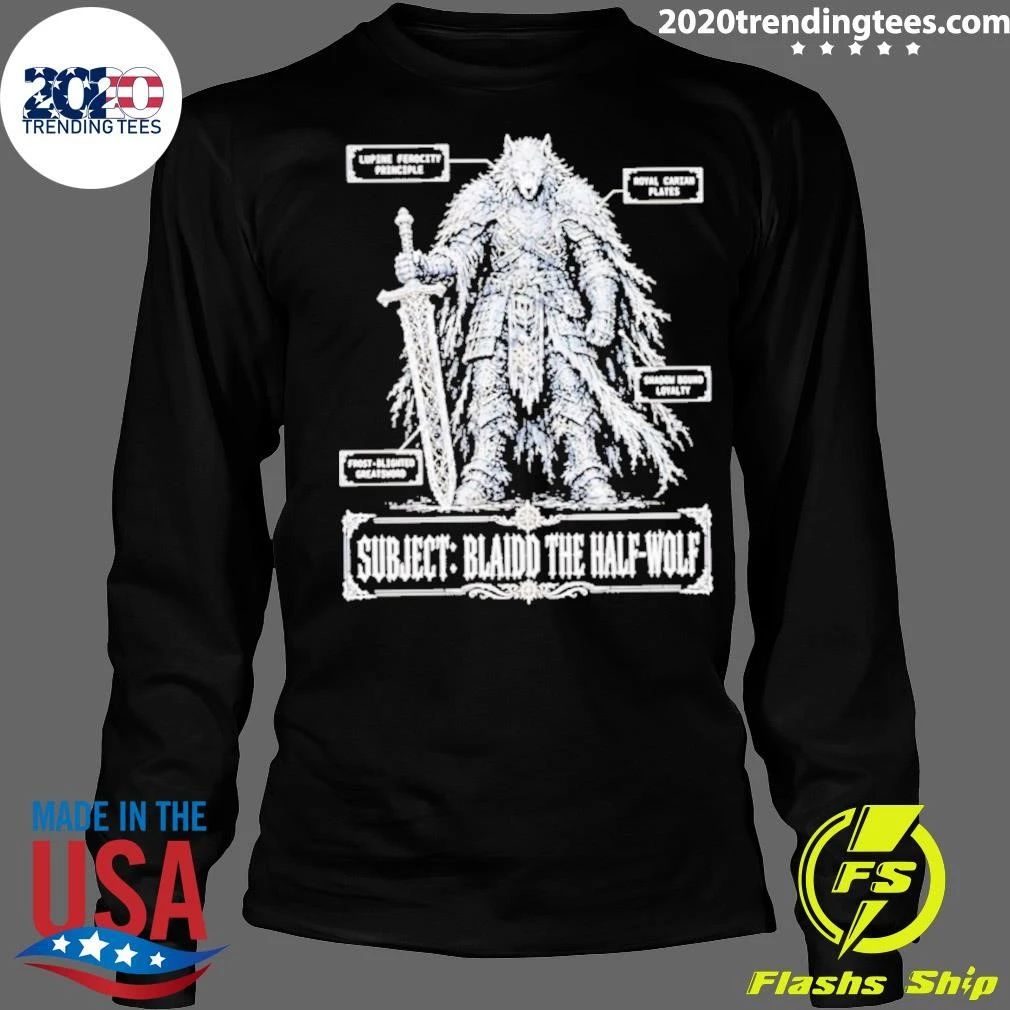 Blaidd The Half-wolf Anatomy Chart Shirt