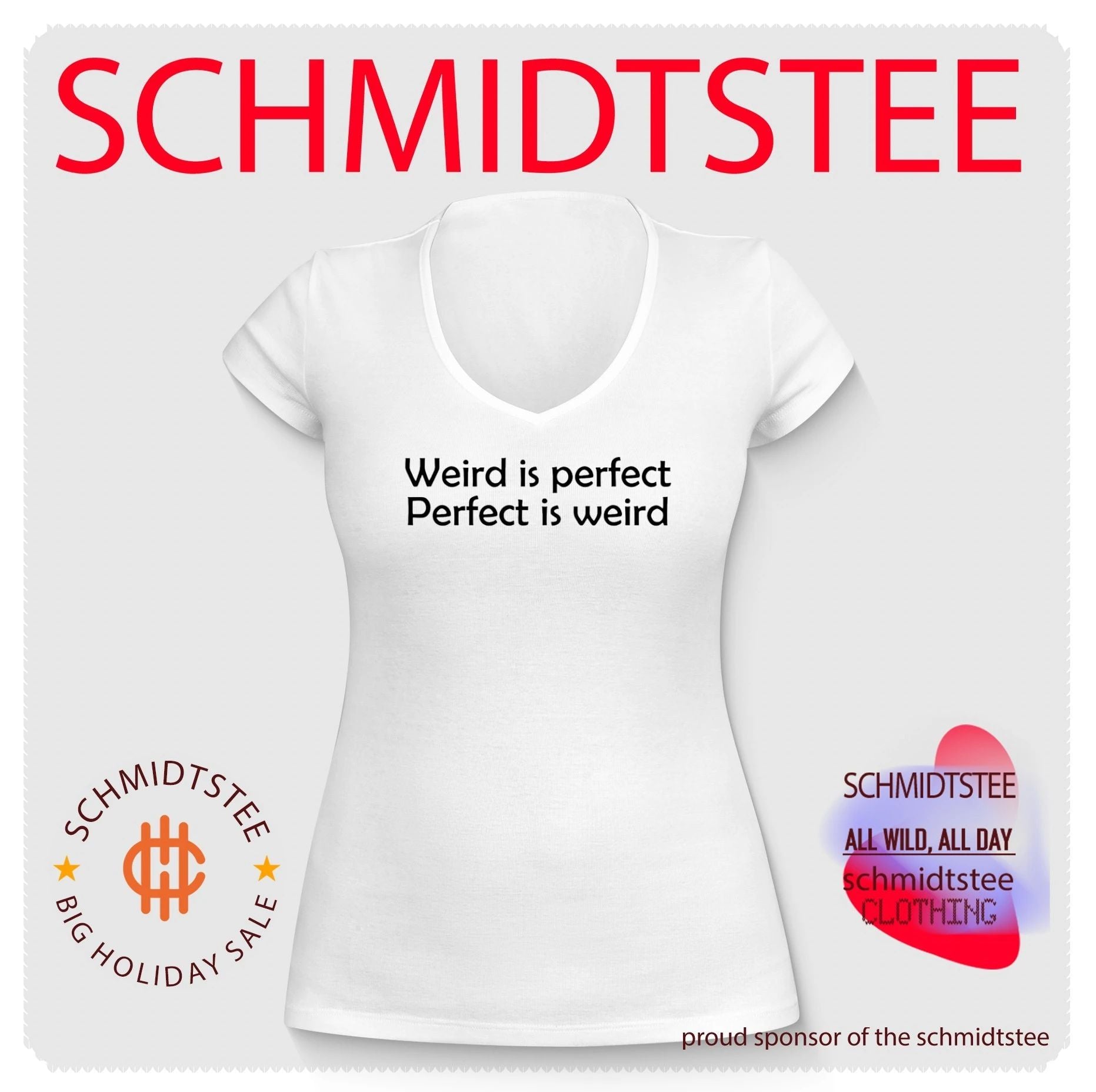 Weird is perfect perfect is weird simple shirt