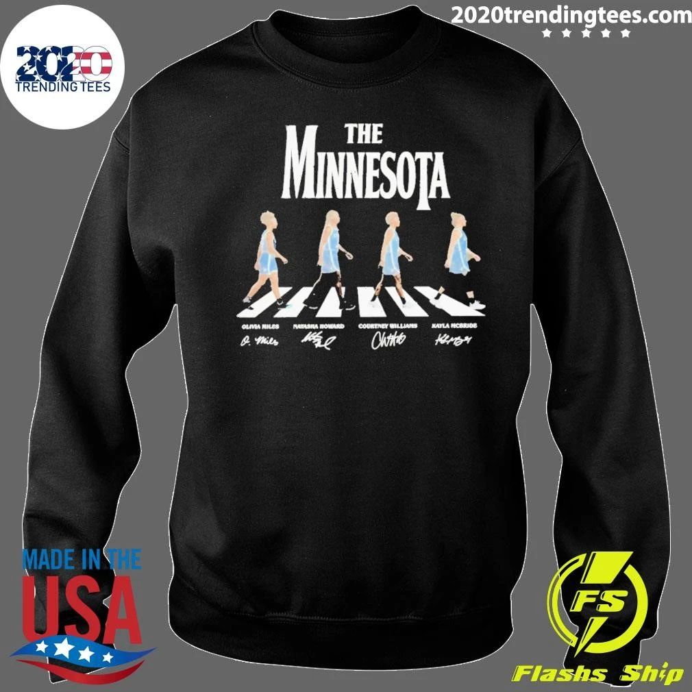 Kayla Mcbride Williams Howard Miles The Minnesota Abbey Road Signatures Shirt