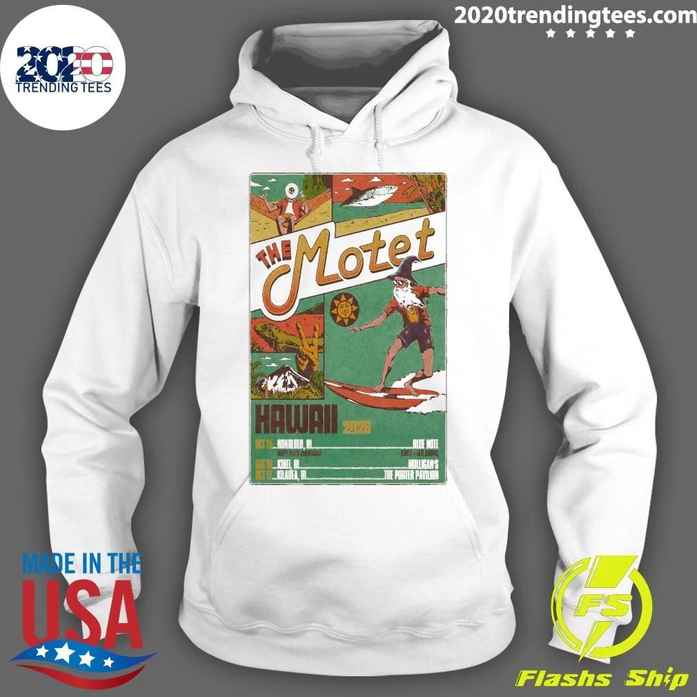 The Motet Hawaiian Island Tour 2026 Shirt