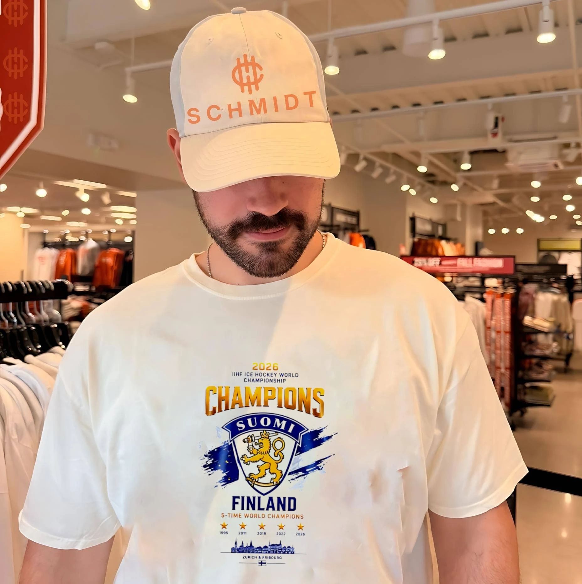 Findland 2026 IIHF Ice Hockey World Champions shirt
