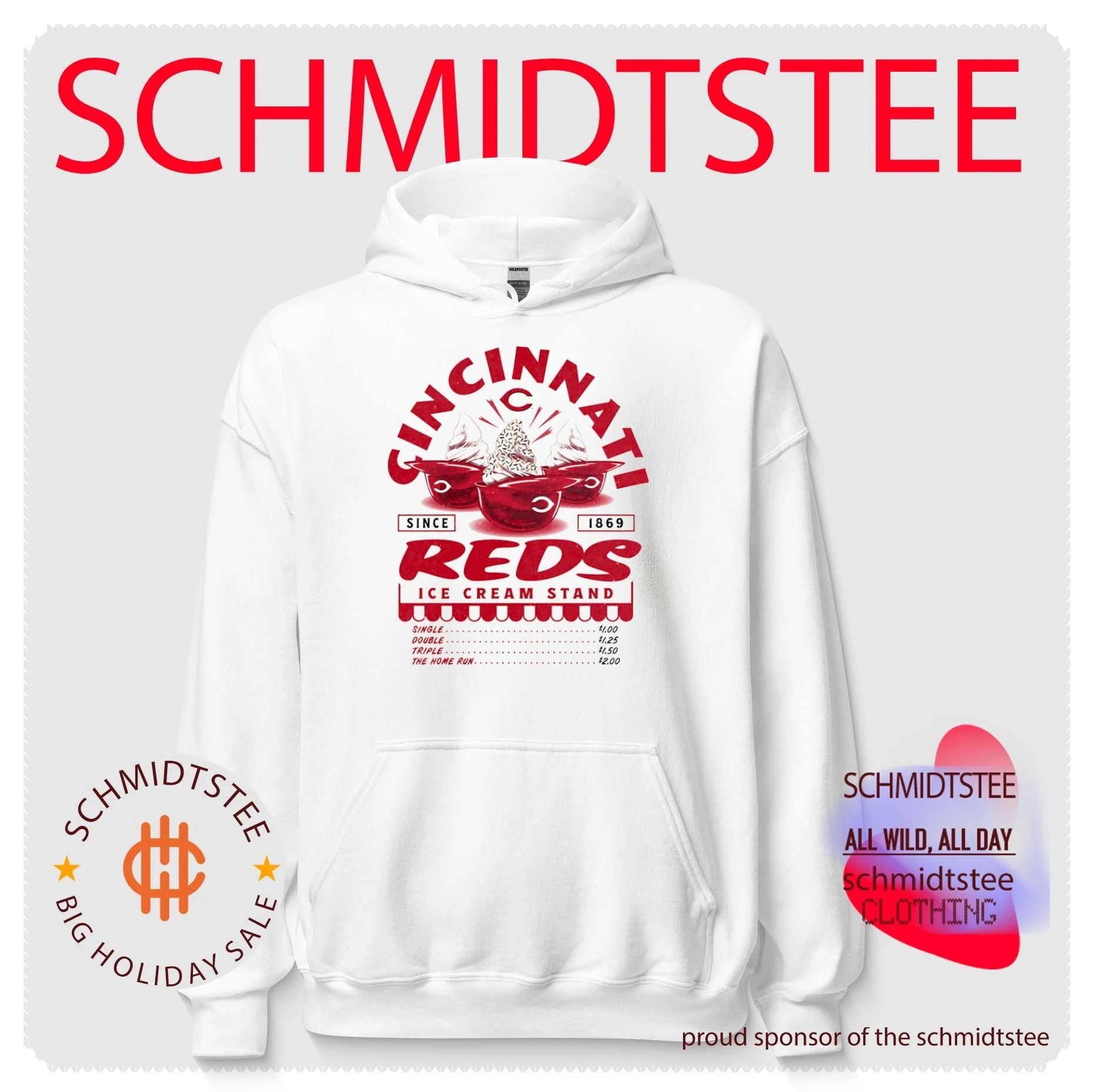 Cincinnati Reds Ice Cream Stand shirt