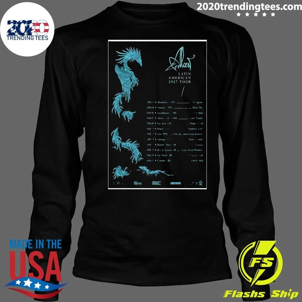 Alcest Latin American Tour 2027 Shirt