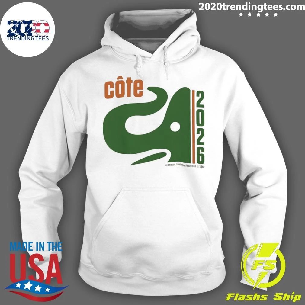 Côte D’ivoire World Cup 2026 National Football Federation Ivoirienne De Football Est 1960 Shirt