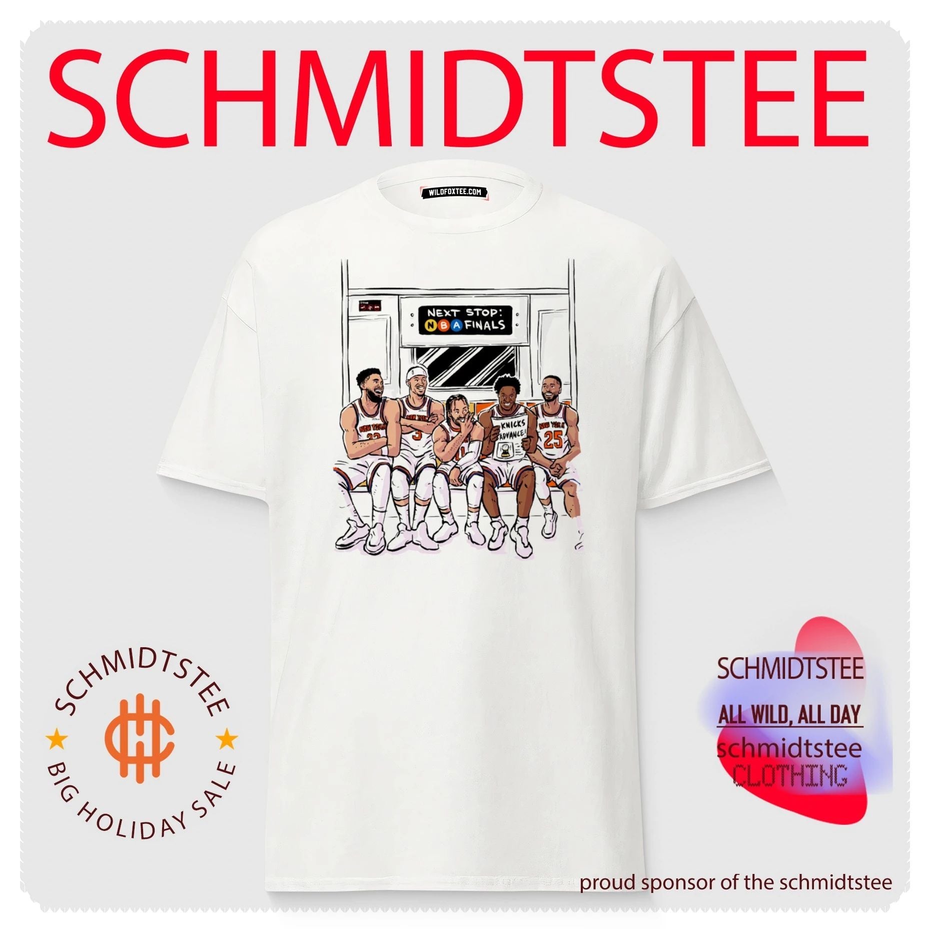 New York Knicks next stop NBA Finals paint shirt