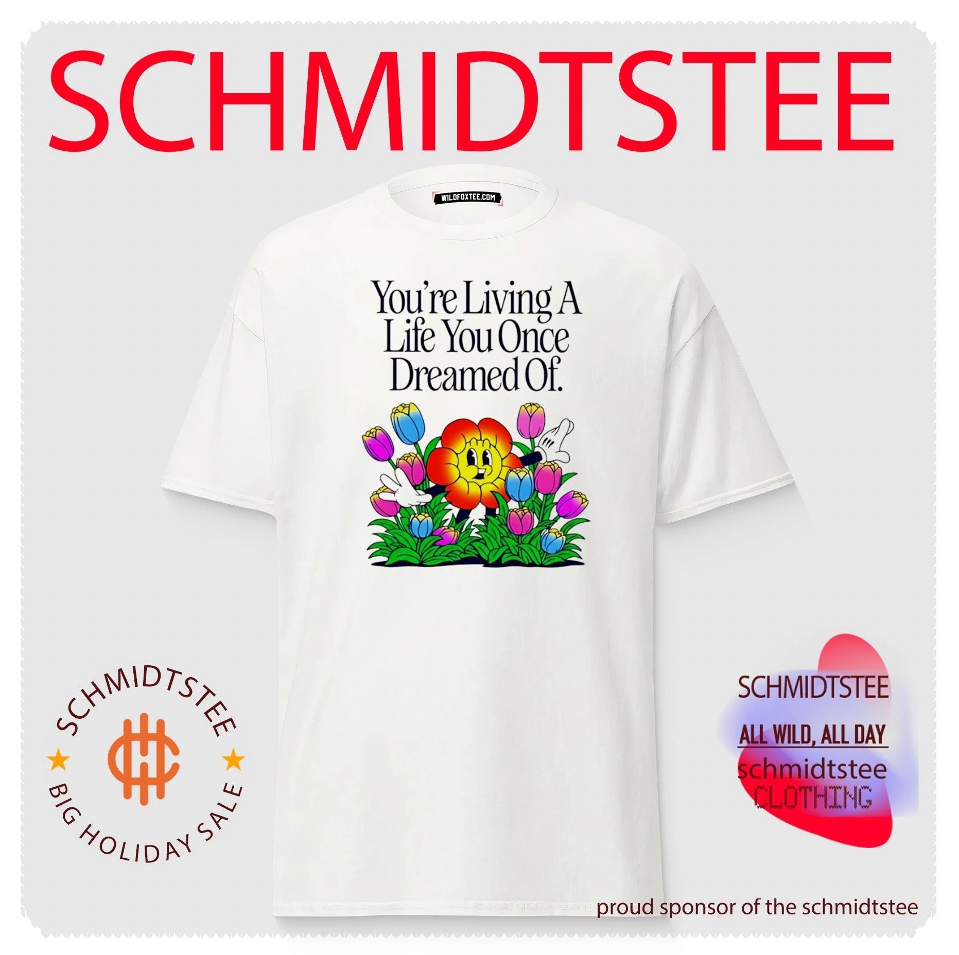 You Are Living a Life You Once Dreamed Of Flower shirt