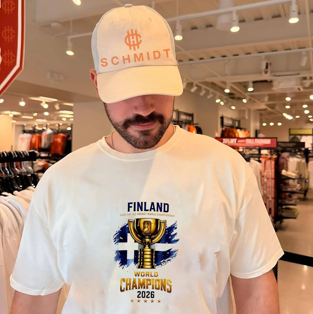 Finland IIHF Ice Hockey World Champions 2026 trophy shirt