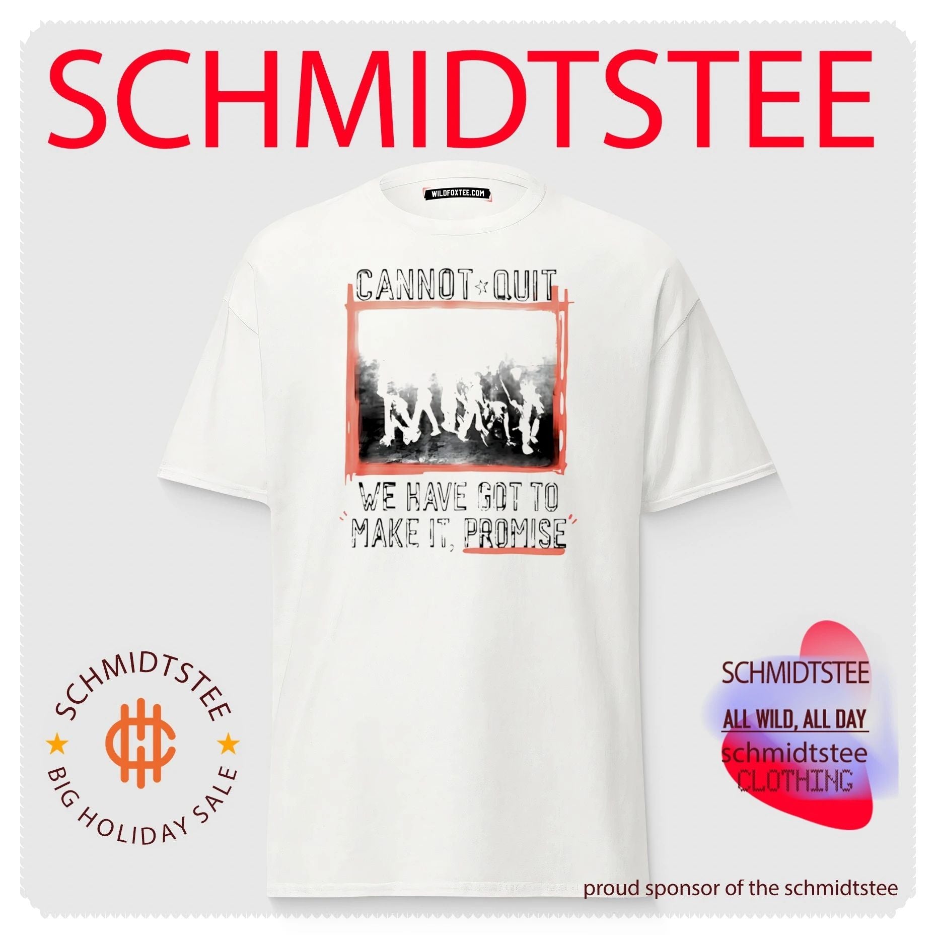 Cannot Quit We Have Got To Make It Promise Shirt