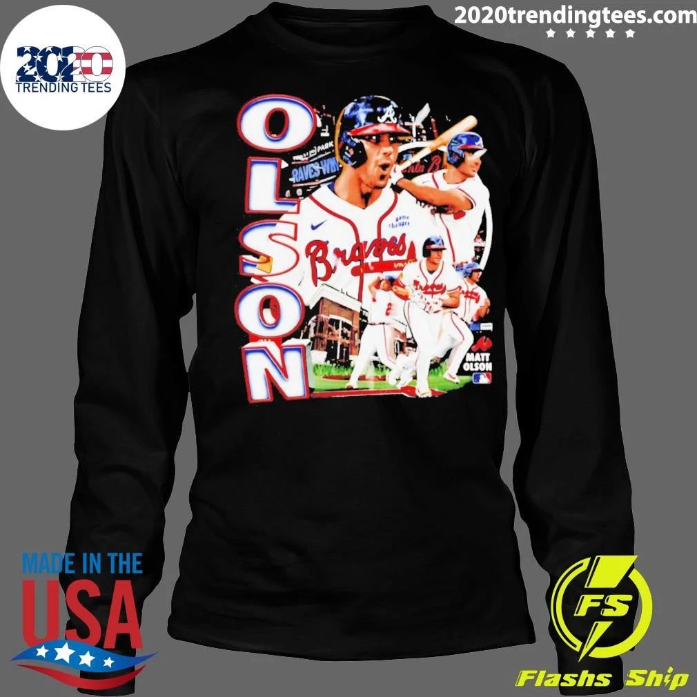 Matt Olson Atlanta Braves Player Collage Shirt
