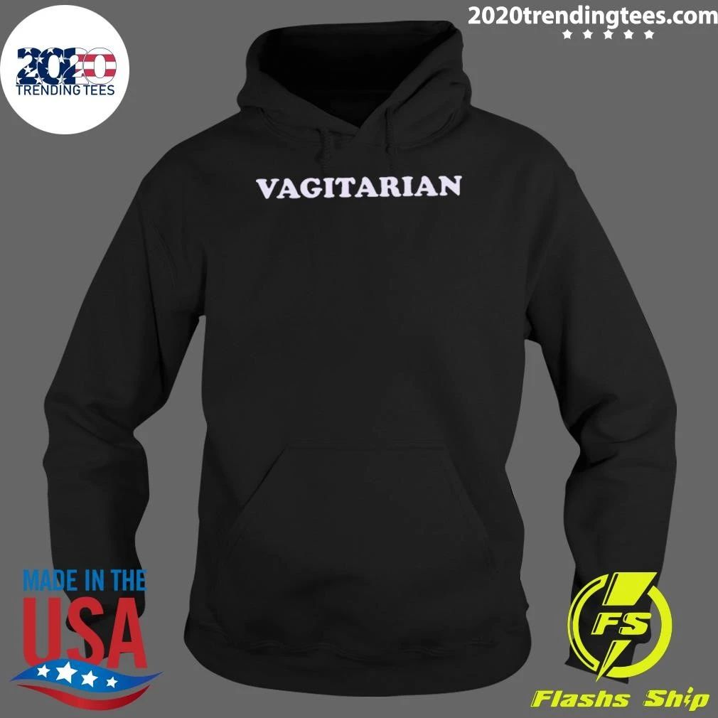 Vagitarian Funny Humor Slogan Wordplay Shirt