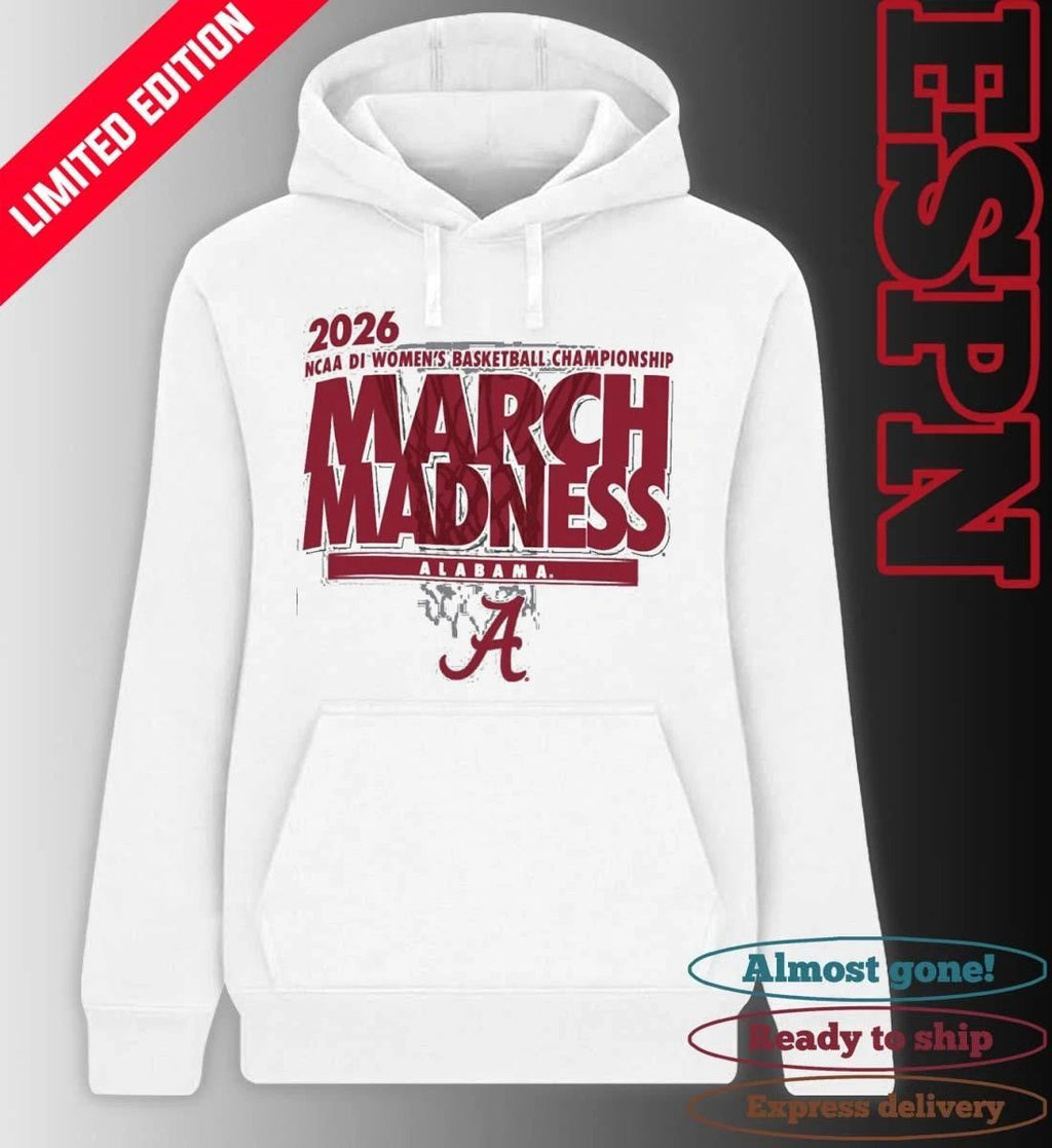 Alabama Women’s Basketball Single Team 2026 NCAA March Madness Shirt