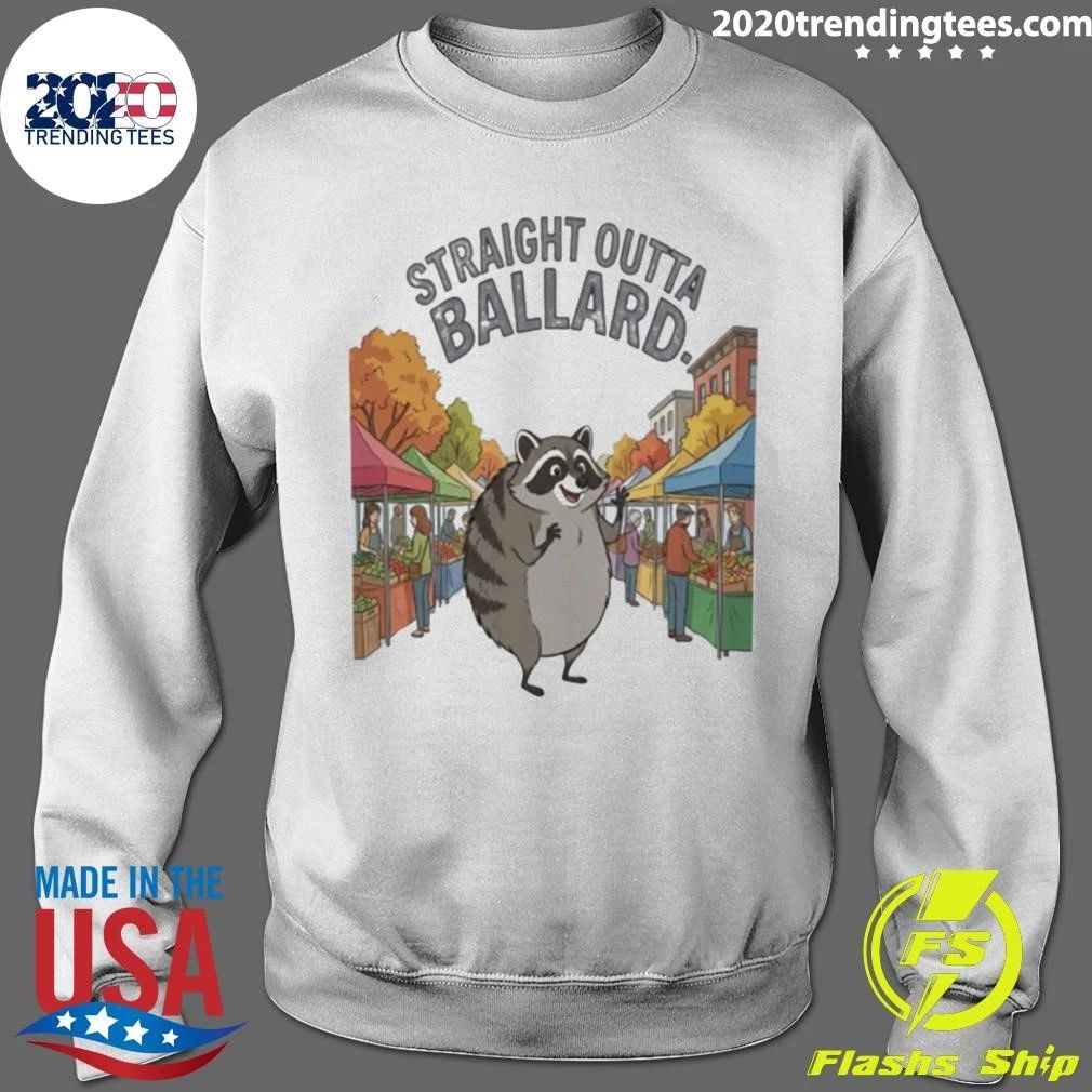 Raccoon Jimothy Straight Outta Ballard Shirt