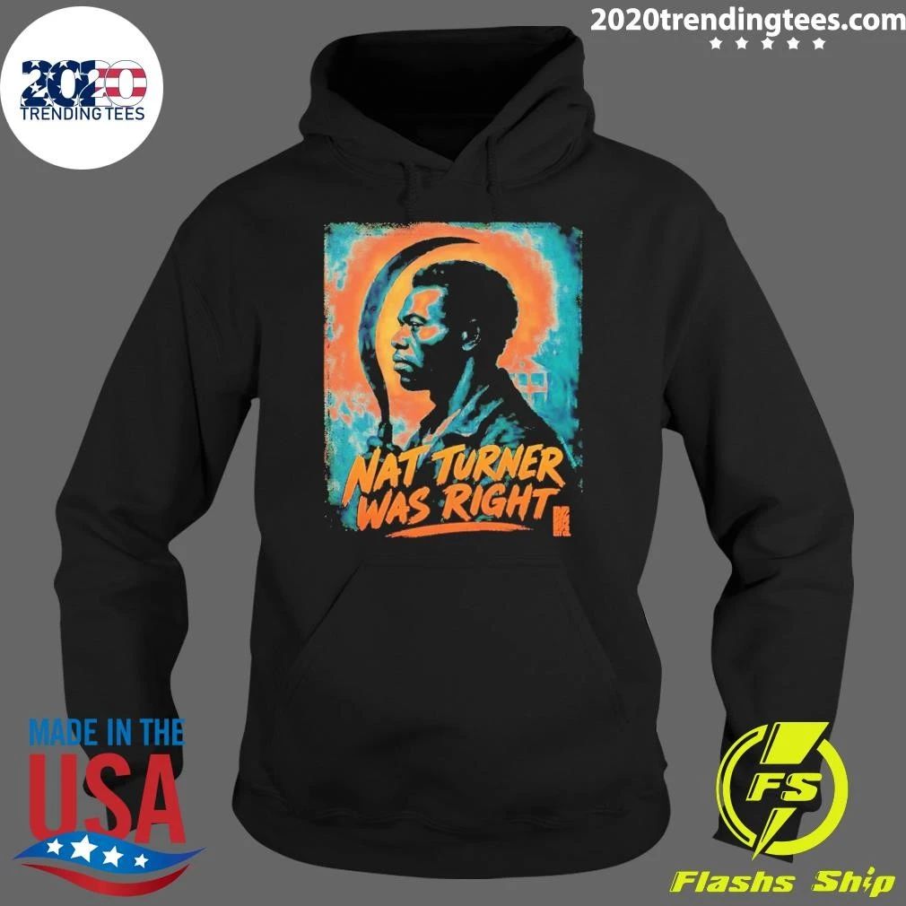 Nat Turner Was Right Staple Tee Shirt