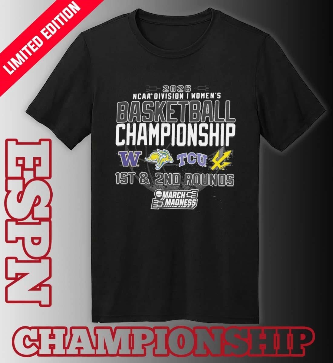 1st, 2nd Rounds 2026 NCAA DI Women’s Basketball Championship – Fort Worth, TX Shirt