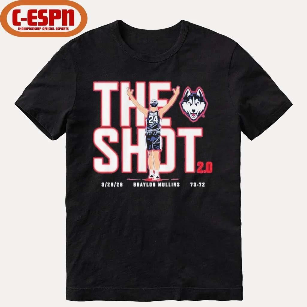 The Shot Braylon Mullins Uconn Huskies For The Win Shirt
