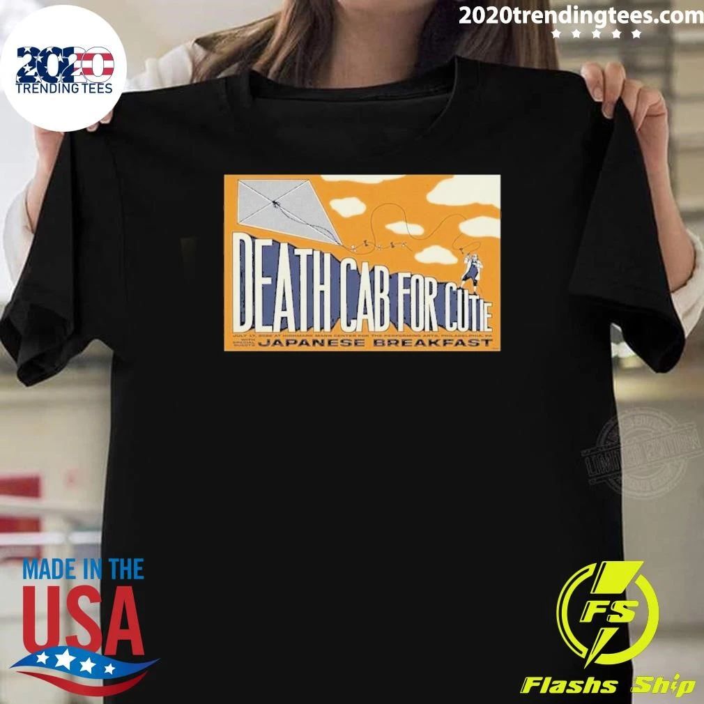 Death Cab for Cutie TD Pavilion at Highmark Mann in Philadelphia PA July 17 2026 Shirt