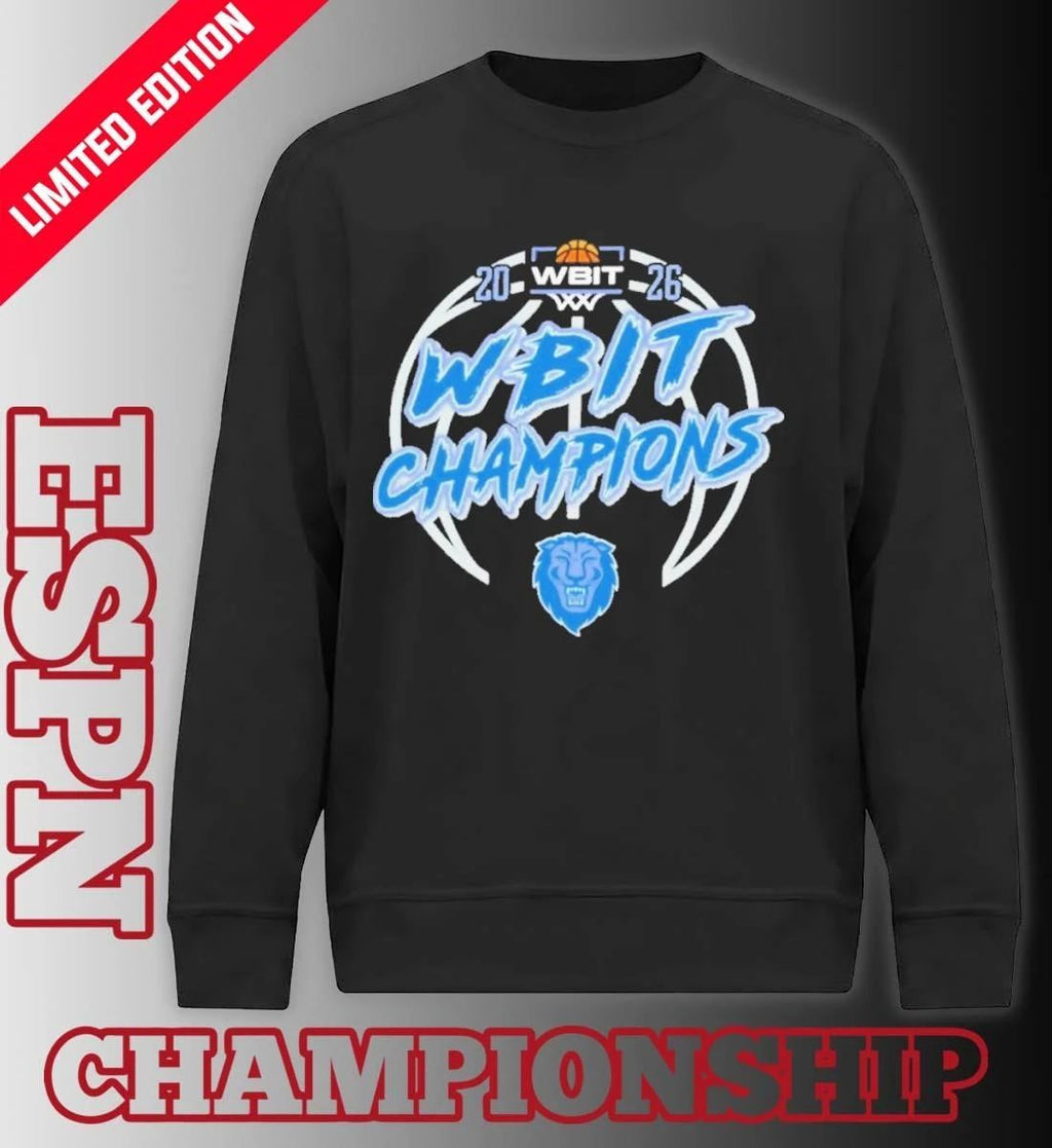 Columbia University 2026 WBIT Women’s Basketball Invitation Tournament Champions T-Shirt