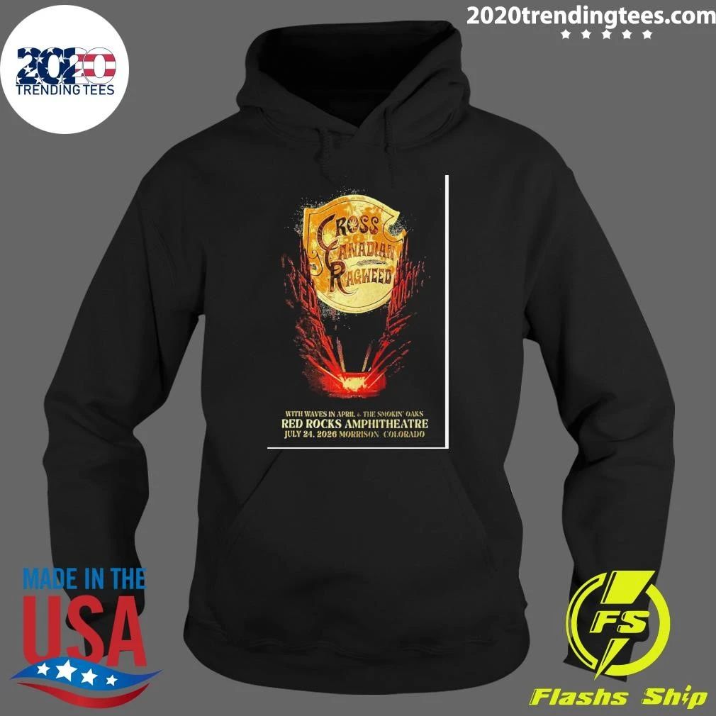 Red Rocks Cross Canadian Ragweed 2026 Shirt