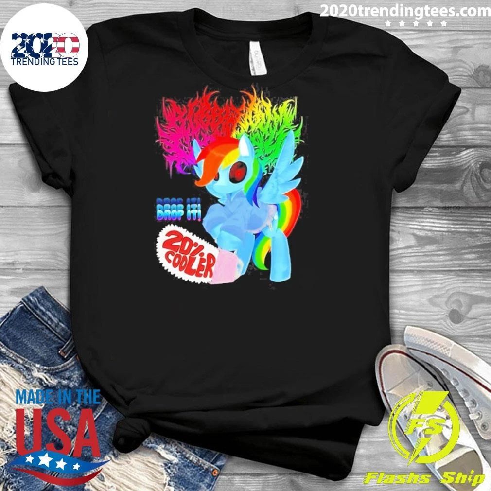 Bubblegum Chainsaw Rainbow Dash 20% Cooler Shirt