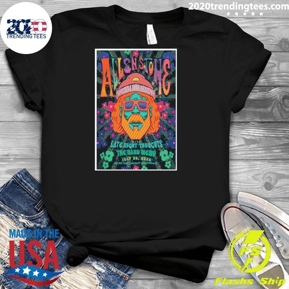 Allen Stone Fishers, Indiana July 26 2026 Shirt