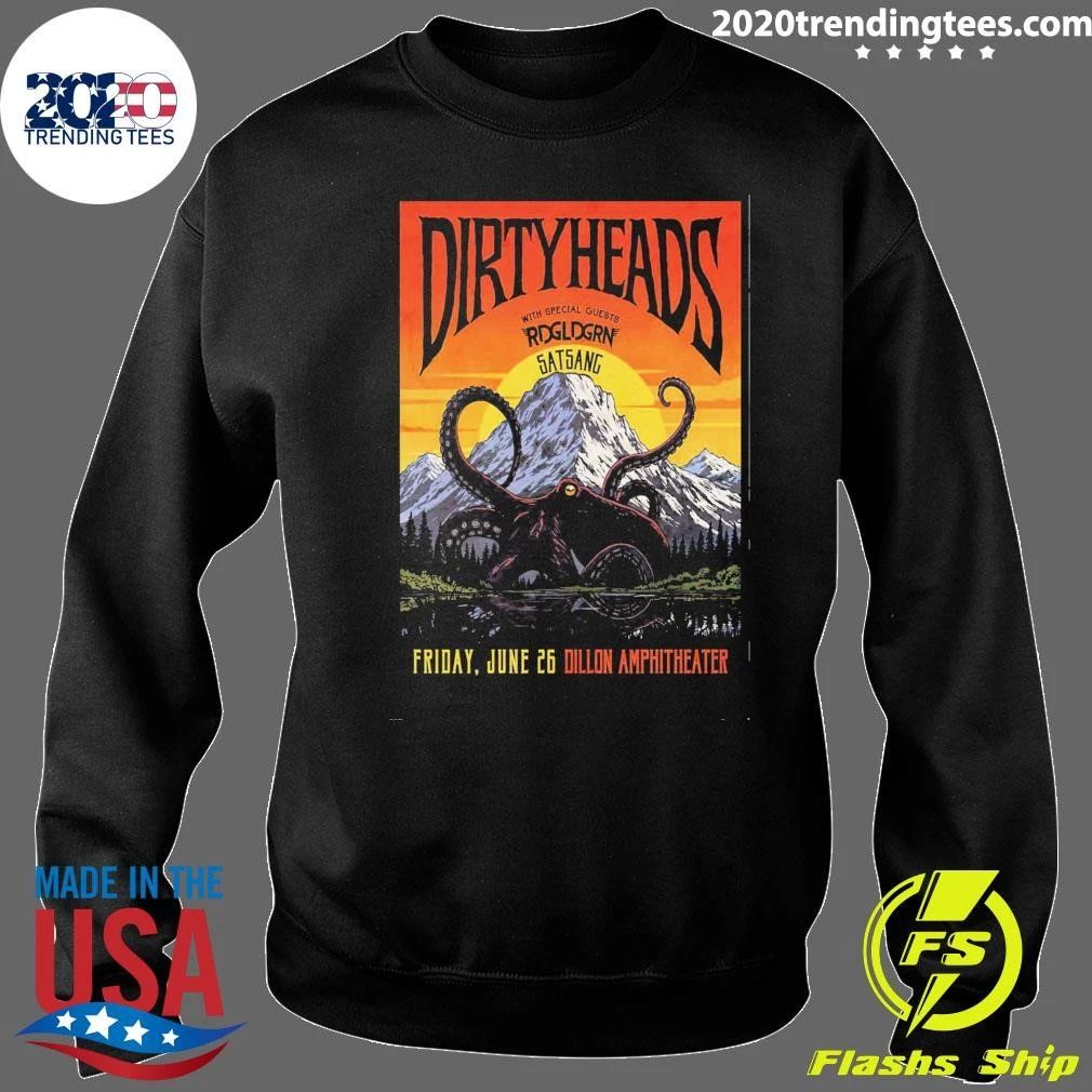 Dirty Heads With Special Guests RDGLDGRN Satsang Friday, June 26 Dillon Amphitheater Shirt