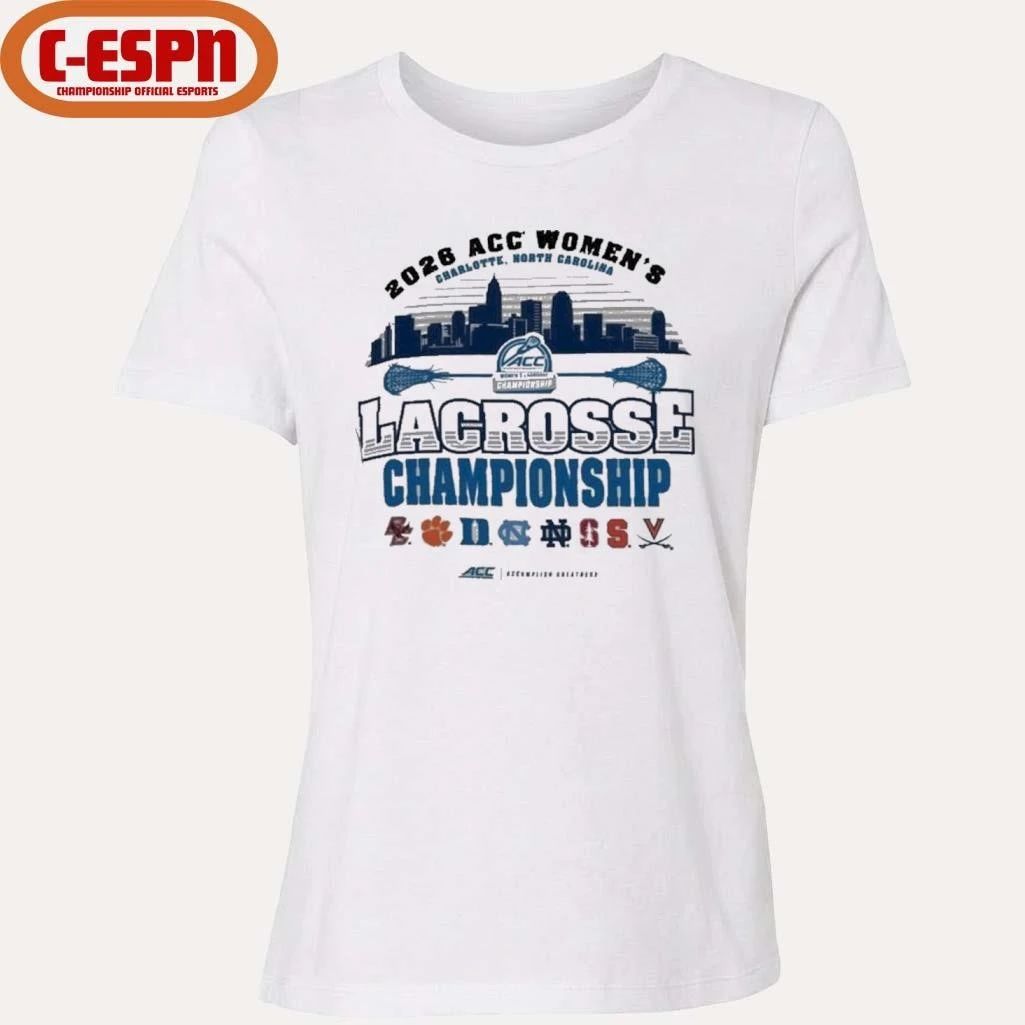 2026 Atlantic Coast Conference Women’s Lacrosse Championship Teams Shirt