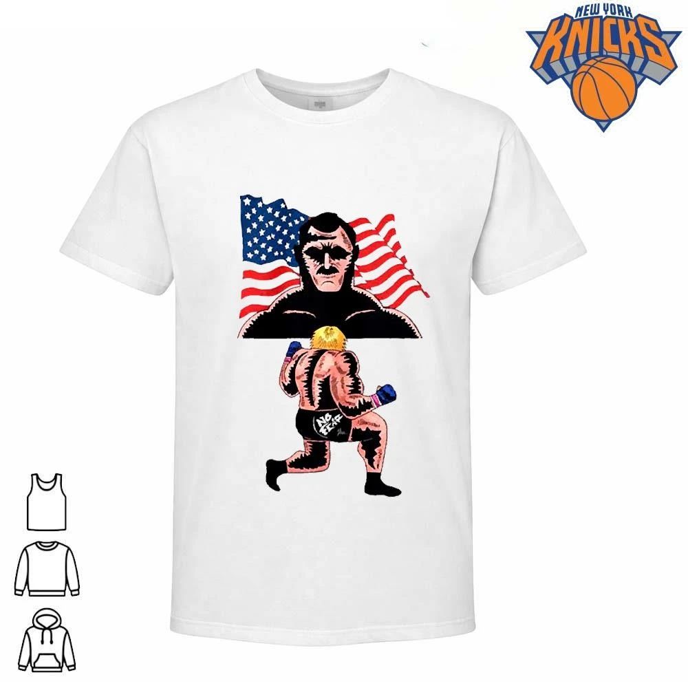 Vintage No Fear American Flag Bodybuilding Wrestling Retro Graphic Art Shirt