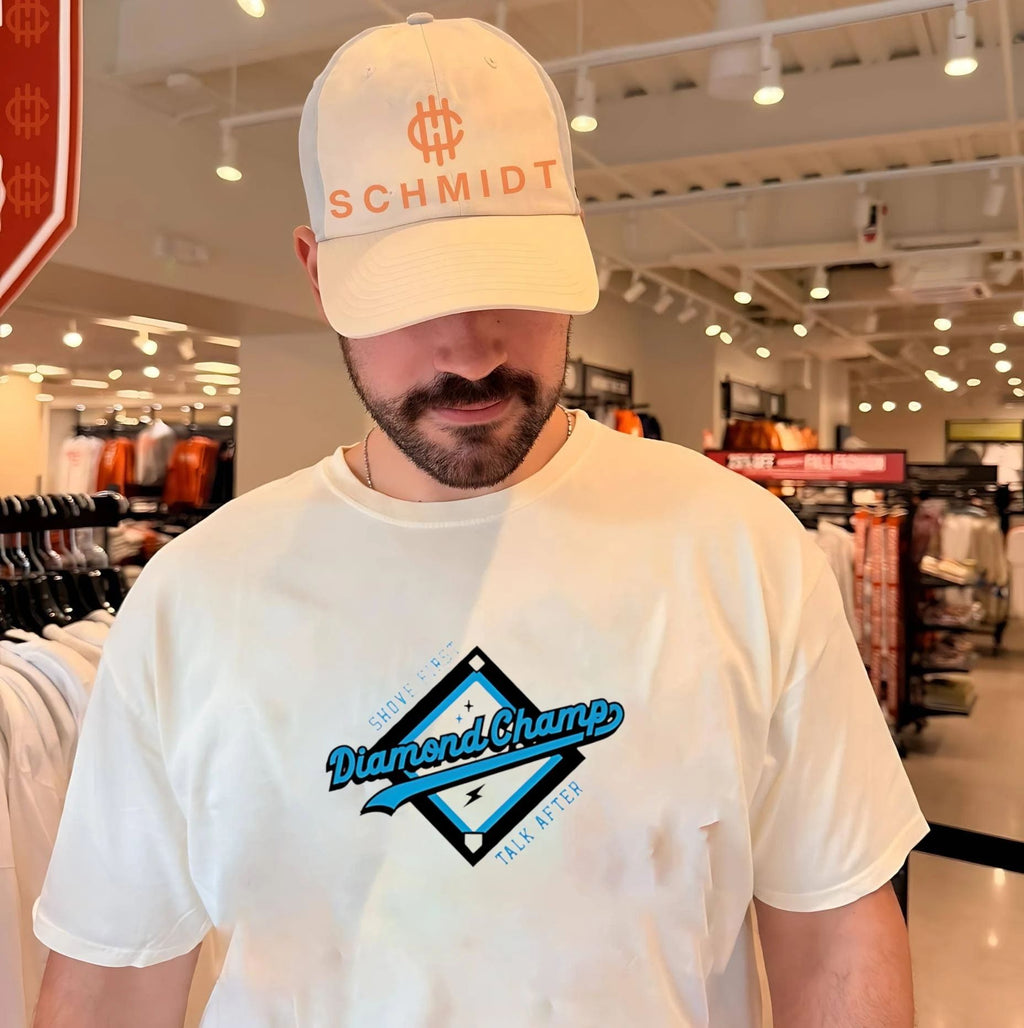 Shove First Talk After Diamond Champ baseball shirt