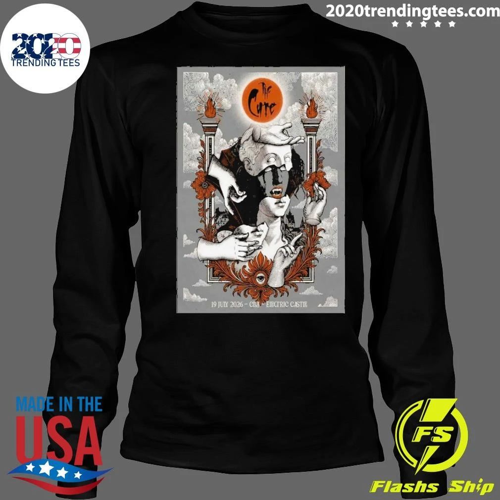 The Cure Electric Castle In Cluj Romania July 19 2026 Shirt