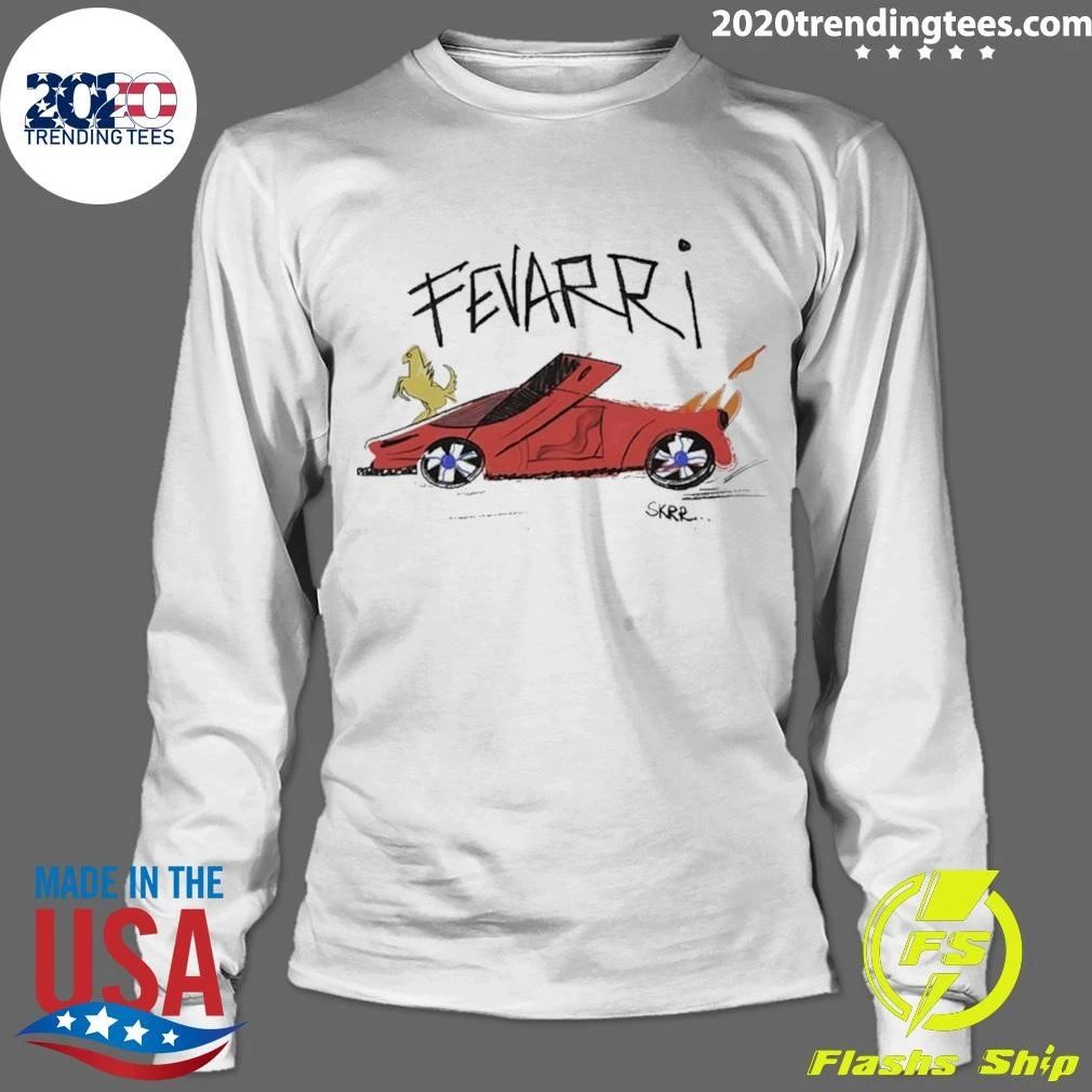 Fevarri Childish Drawing Skrr Ferrari Shirt