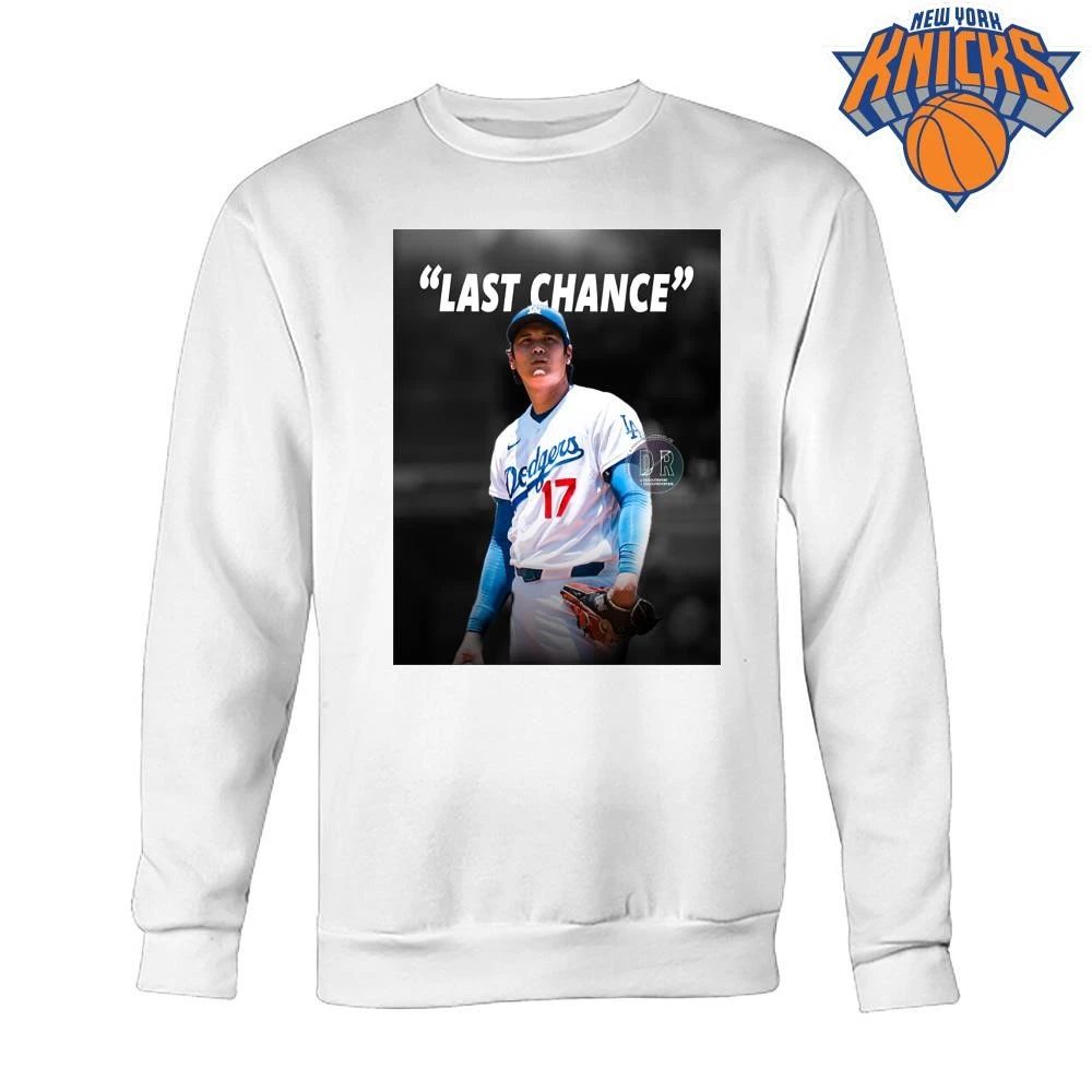 Los Angeles Dodgers Shohei Ohtani #17 Pitching Last Chance Shirt