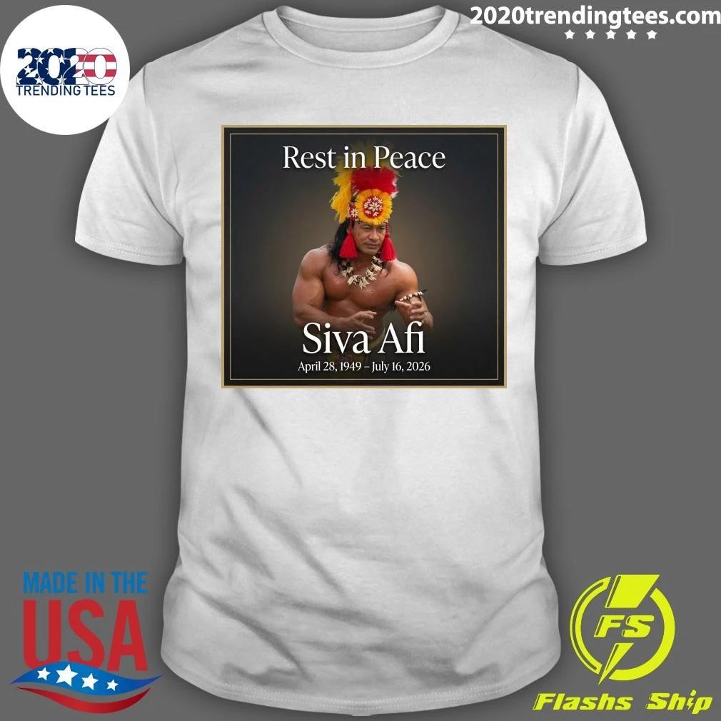 Rest in Peace Siva Afi April 28, 1949 – July 16, 2026 Shirt