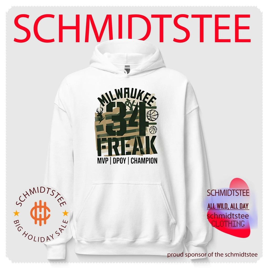 Milwaukee Freak 34 NBA player Giannis Antetokounmpo Basketball shirt