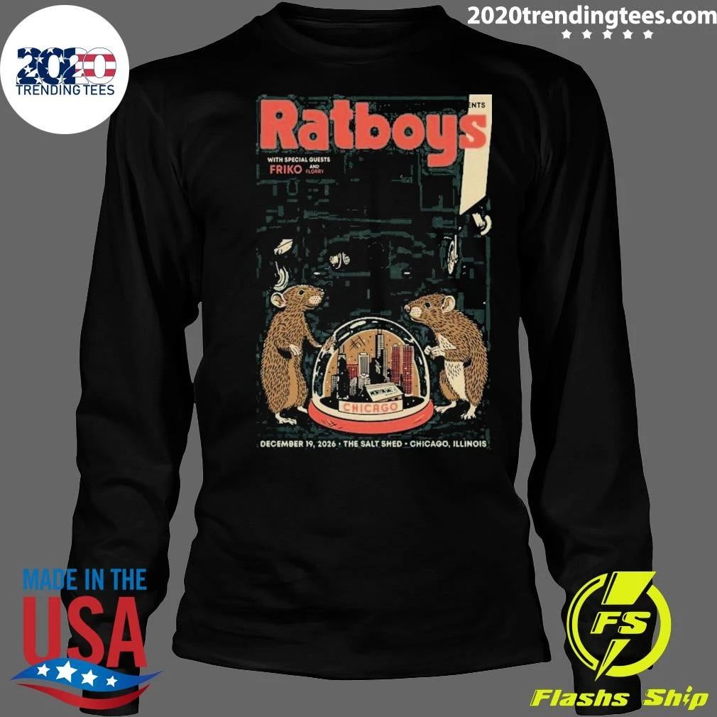 Ratboys In Chicago Il On Dec 19 2026 Tour Poster Shirt