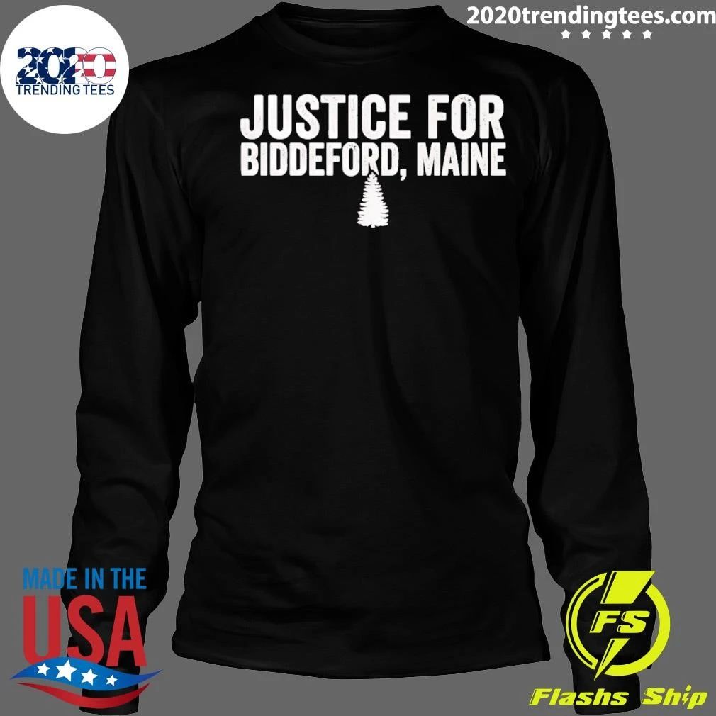 Justice For Biddeford Maine Protest shirt