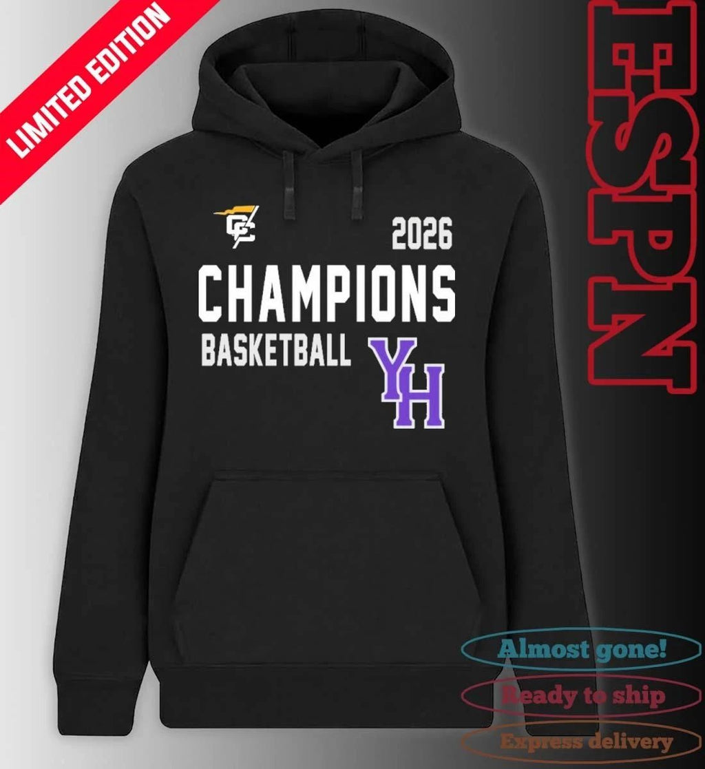 Young Harris Men’s Basketball CC Champions T- Shirt