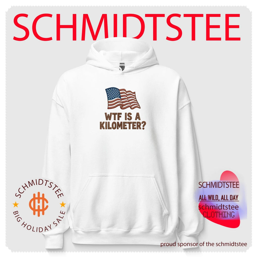 Wtf Is a Kilometer American Flag Imperial System shirt